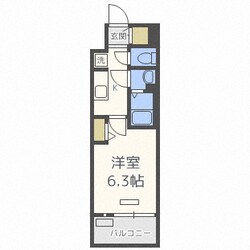 プレサンス上町台筆ヶ崎 NORTHの物件間取画像